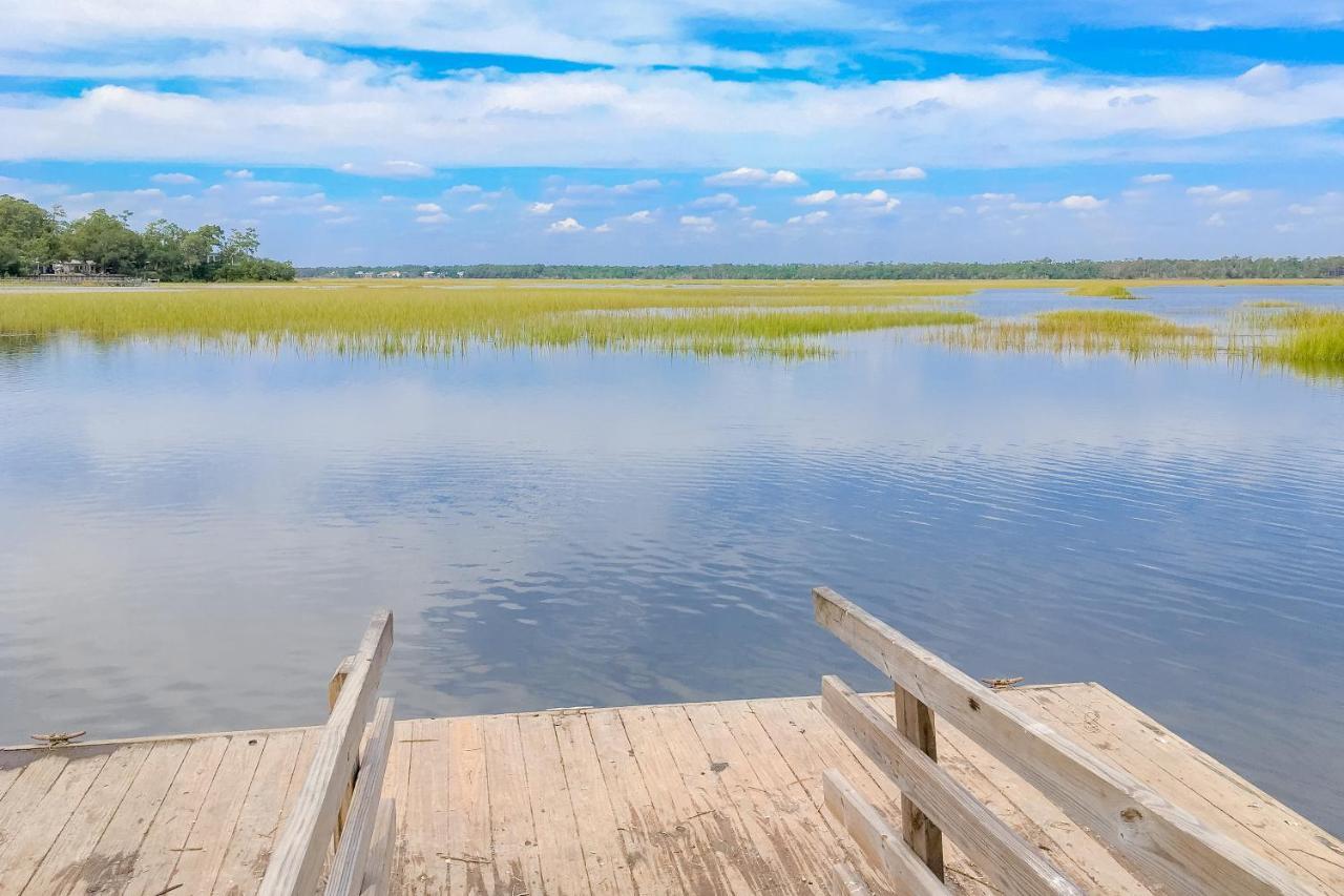 Ginny'S Coastal Cottage Oak Island Bagian luar foto